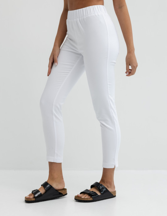 Pantaloni Medici Donna Slim Fit – WHITE