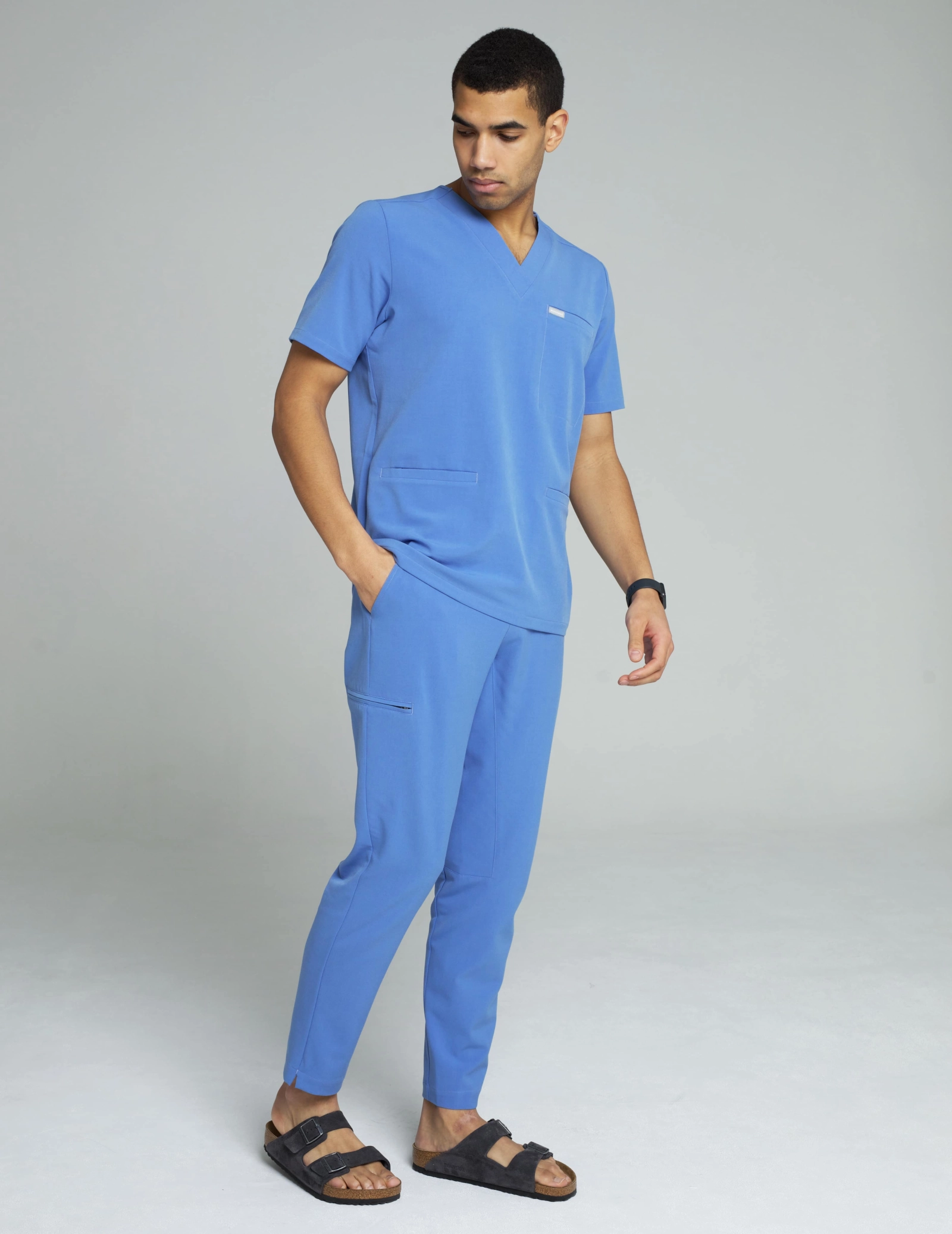 Pantaloni Medici Uomo Basic - MARINA BLUE