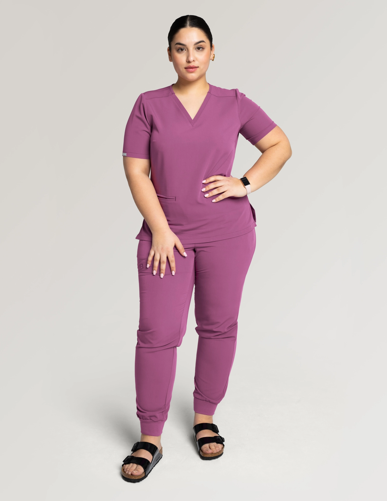 Pantaloni Medici Donna Jogger - BERRY SHAKE