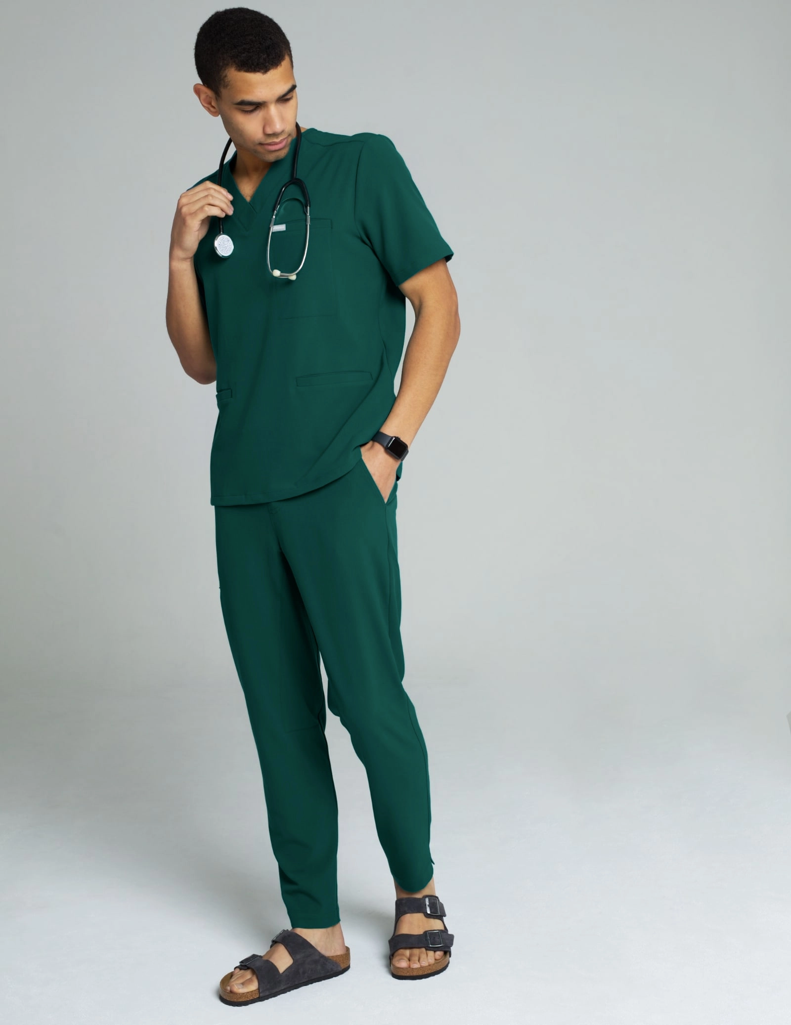 Pantaloni Medici Uomo Basic - EDEN GREEN