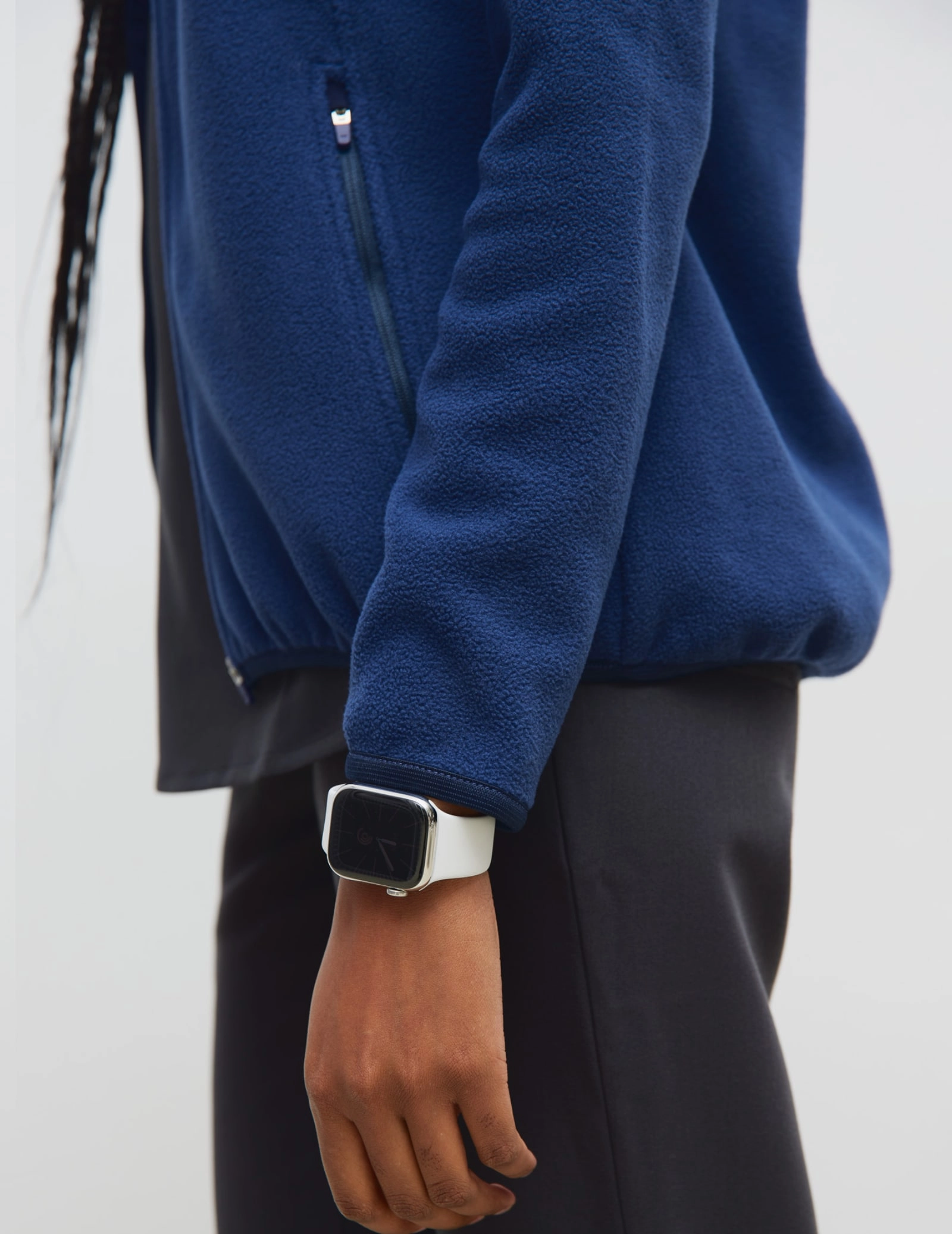 Giacca in Pile Donna COZY HEAT  - NAVY