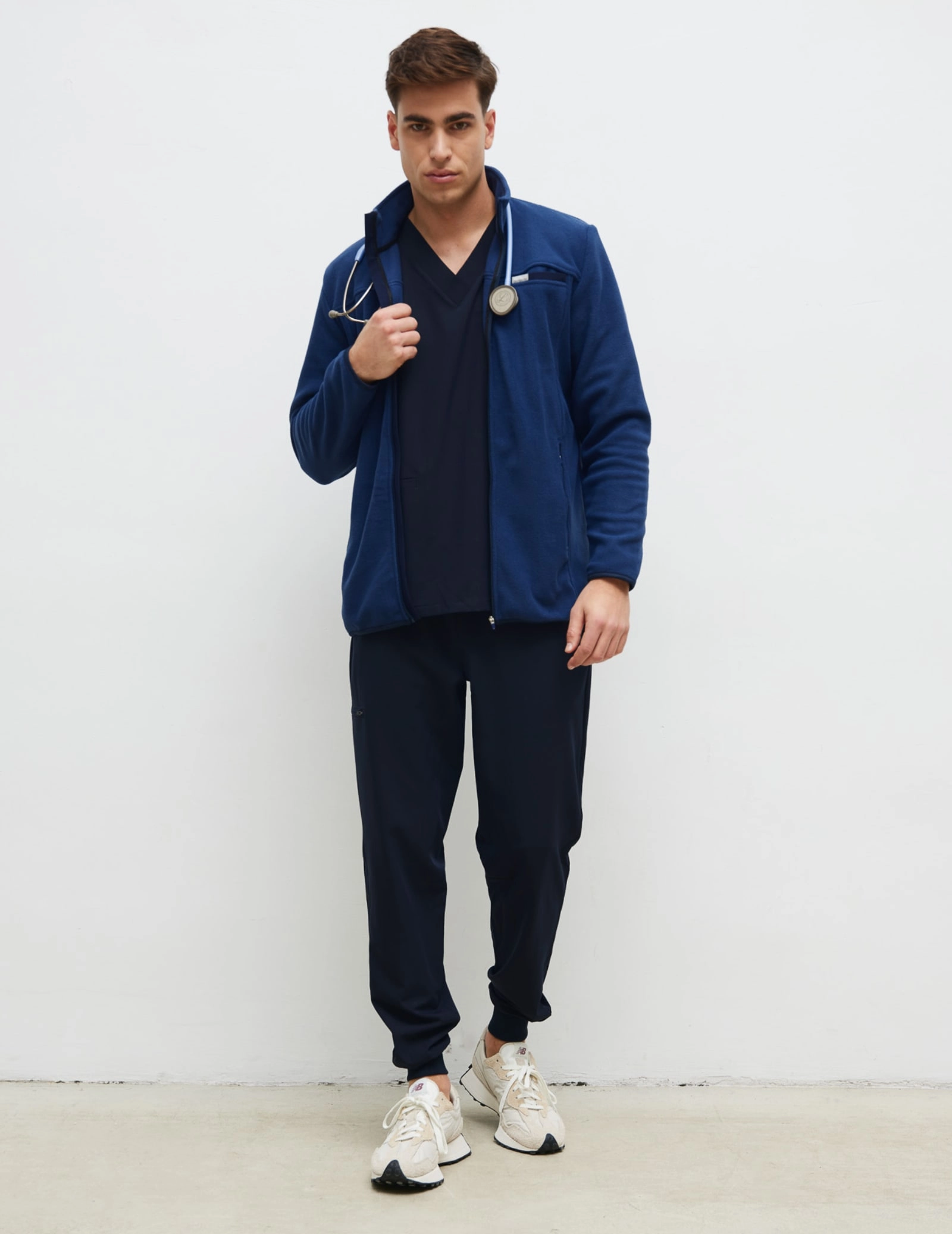 Giacca in Pile Uomo COZY HEAT - NAVY