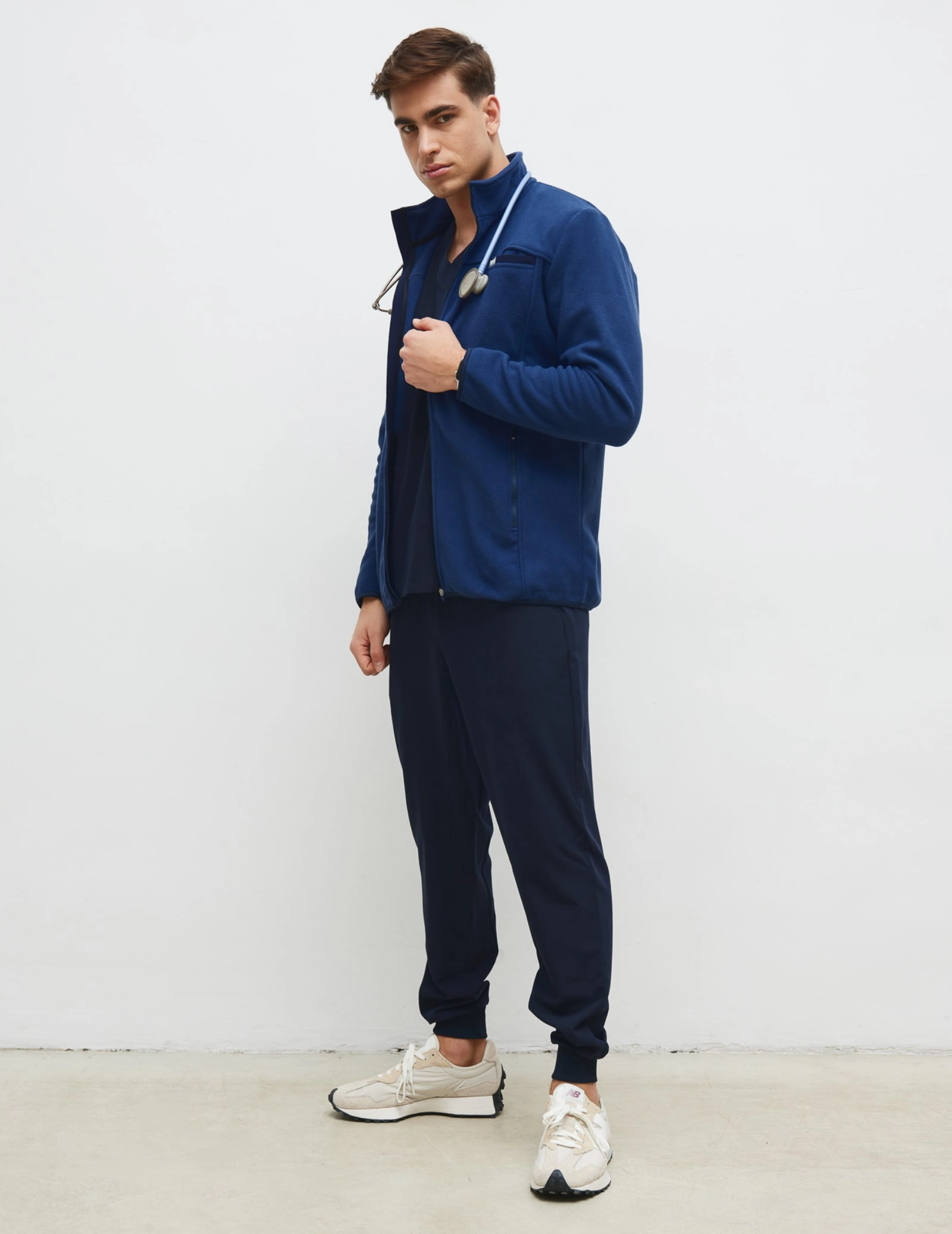 Giacca in Pile Uomo COZY HEAT - NAVY