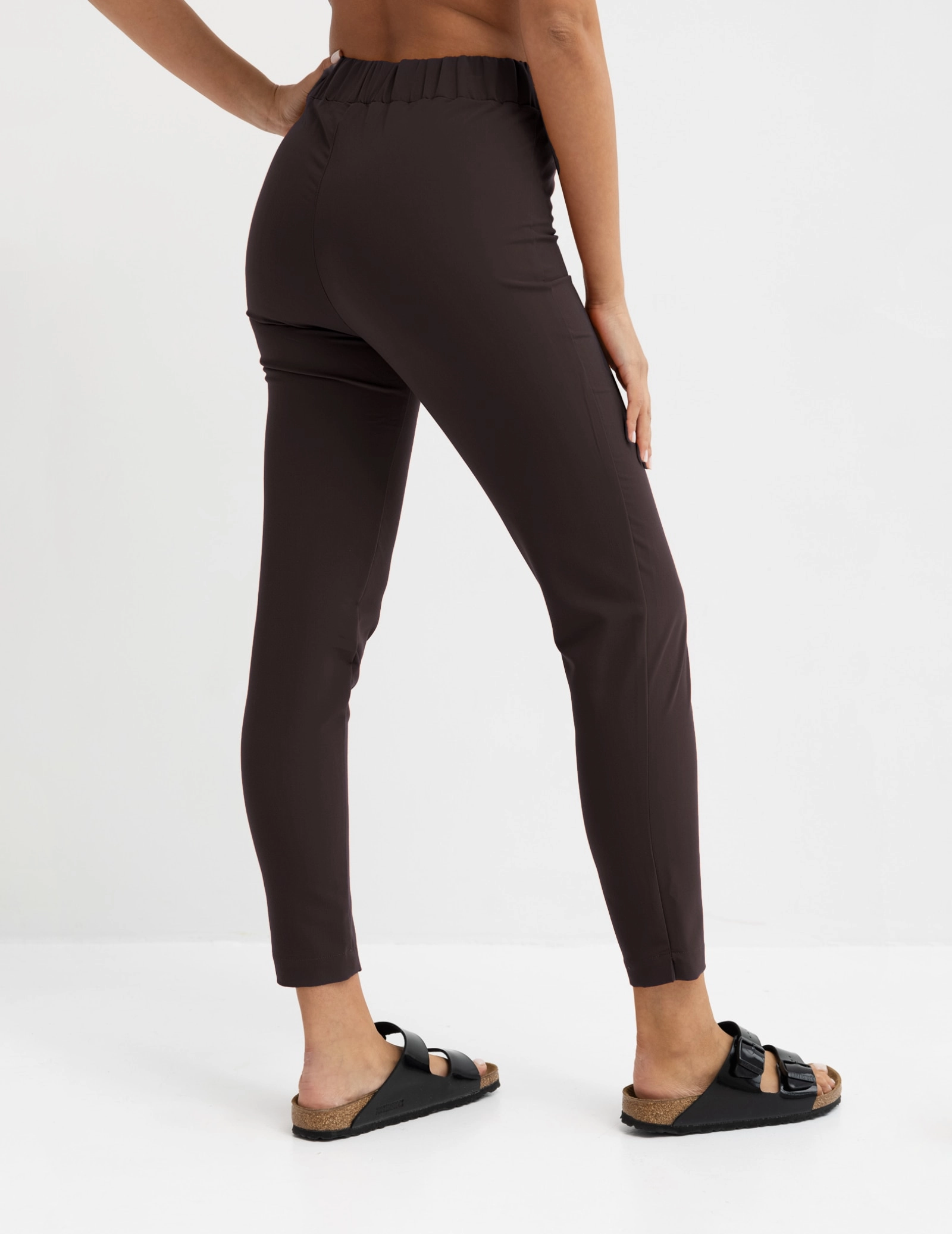 Pantaloni Medici Donna Slim Fit - ESPRESSO