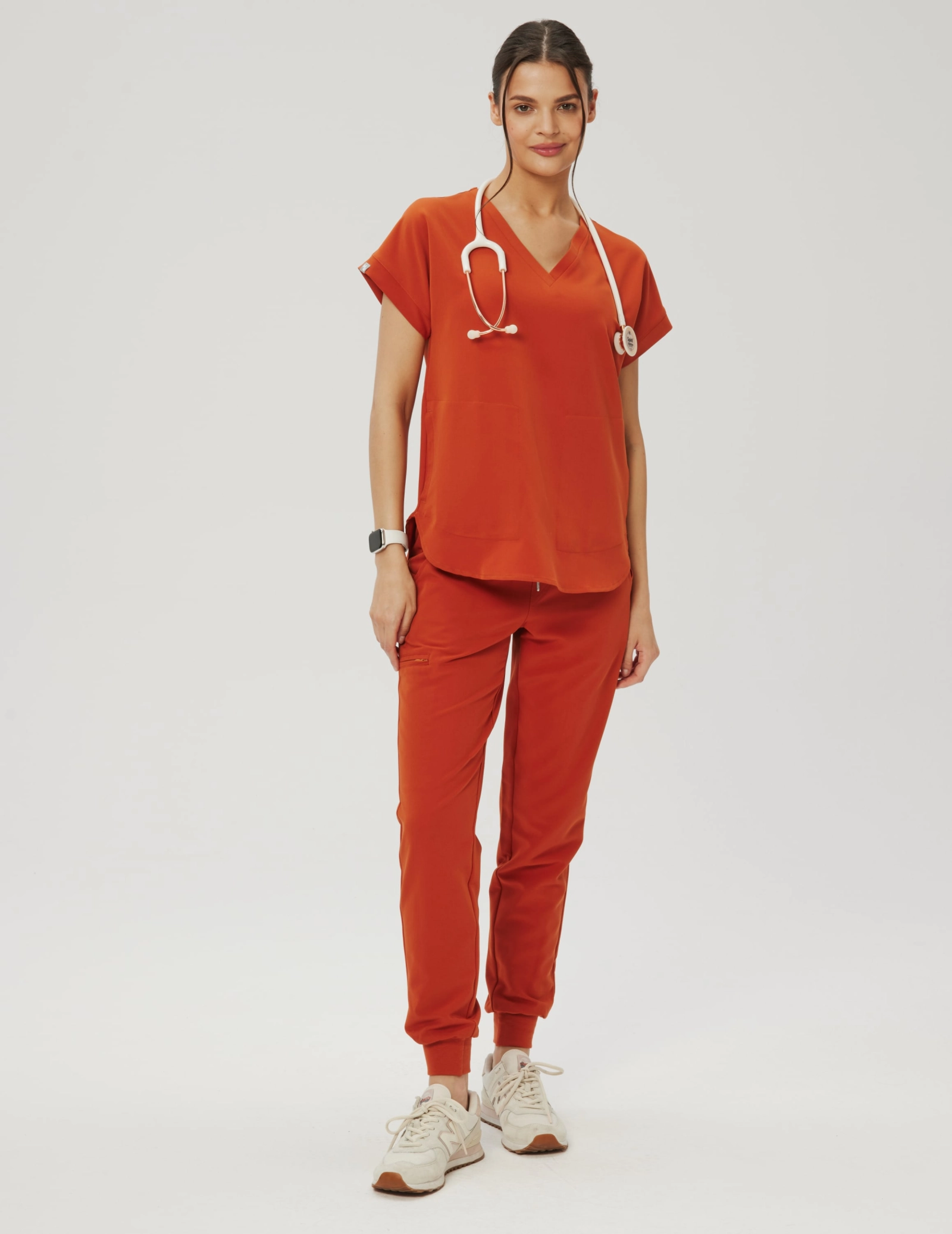 Pantaloni Medici Donna Jogger - ROOIBOS TEA