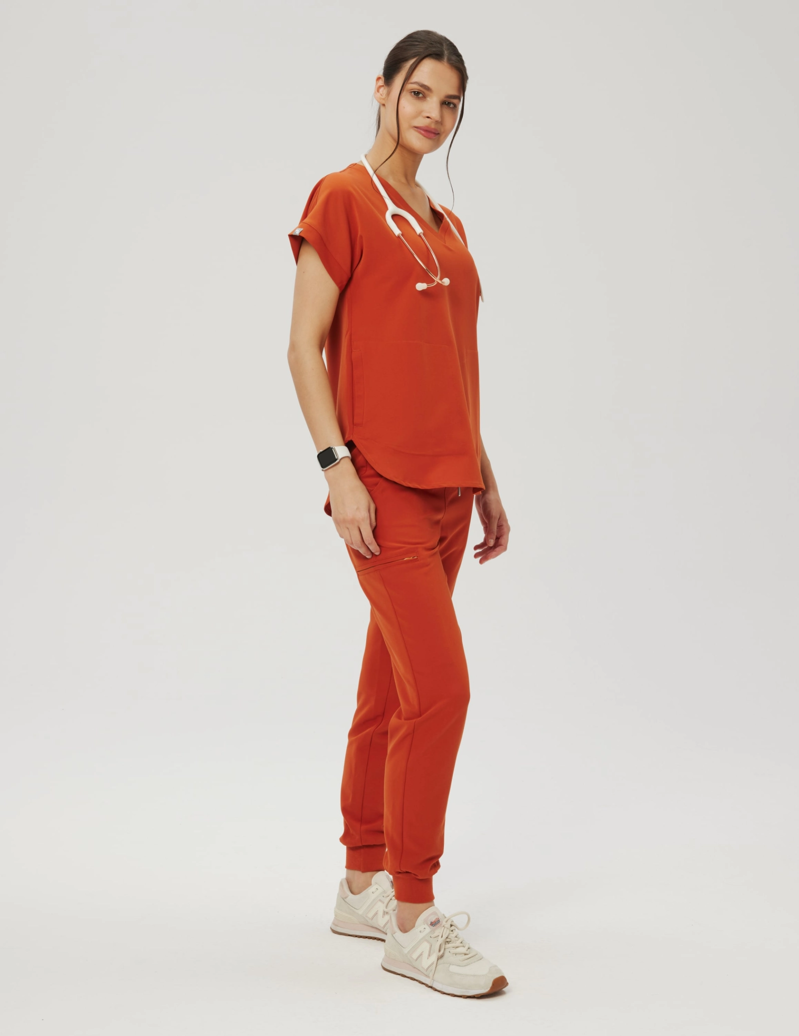 Pantaloni Medici Donna Jogger - ROOIBOS TEA