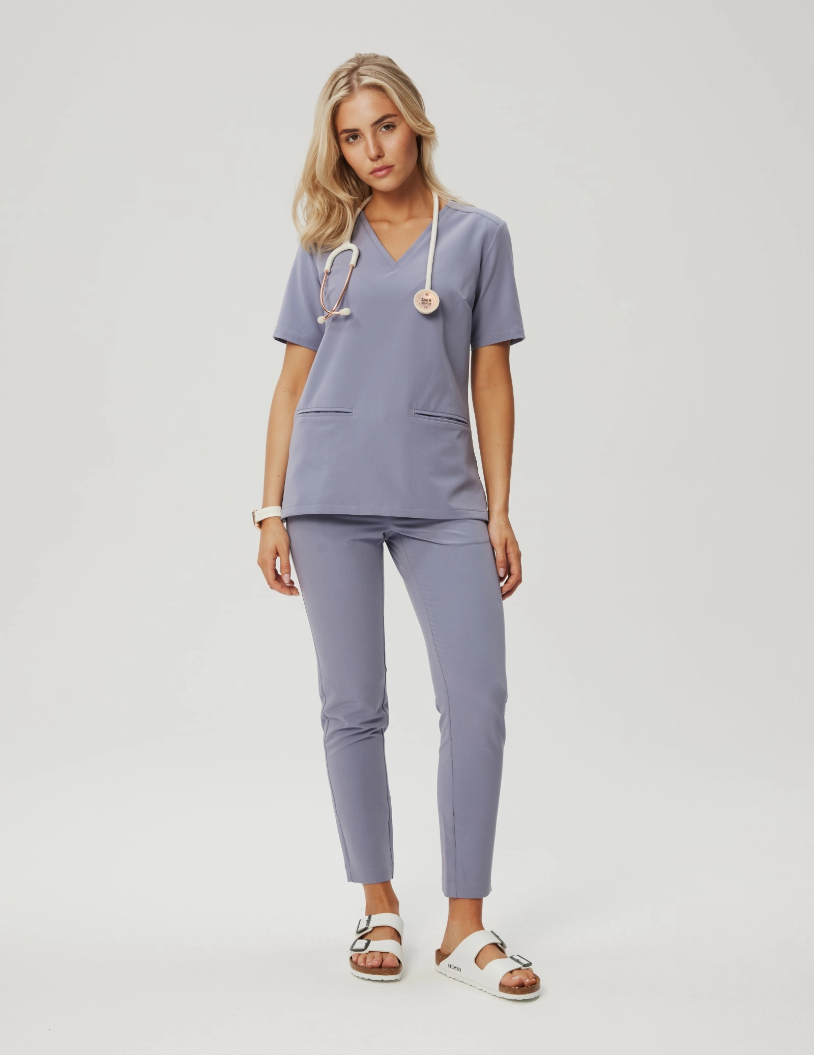 Pantaloni Medici Donna Basic - MILKY LAVENDER