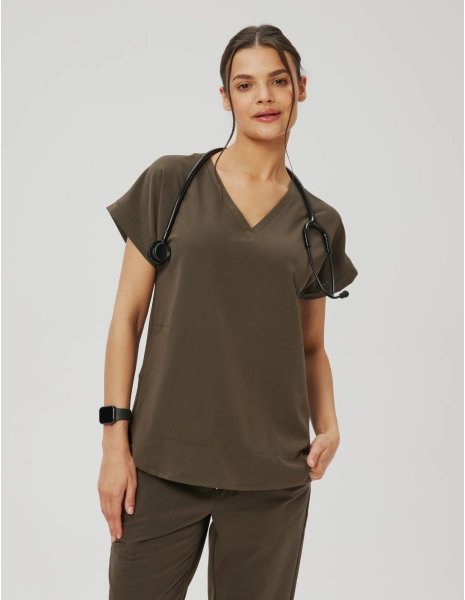 Casacca Medica Kendall - OLIVE NIGHT