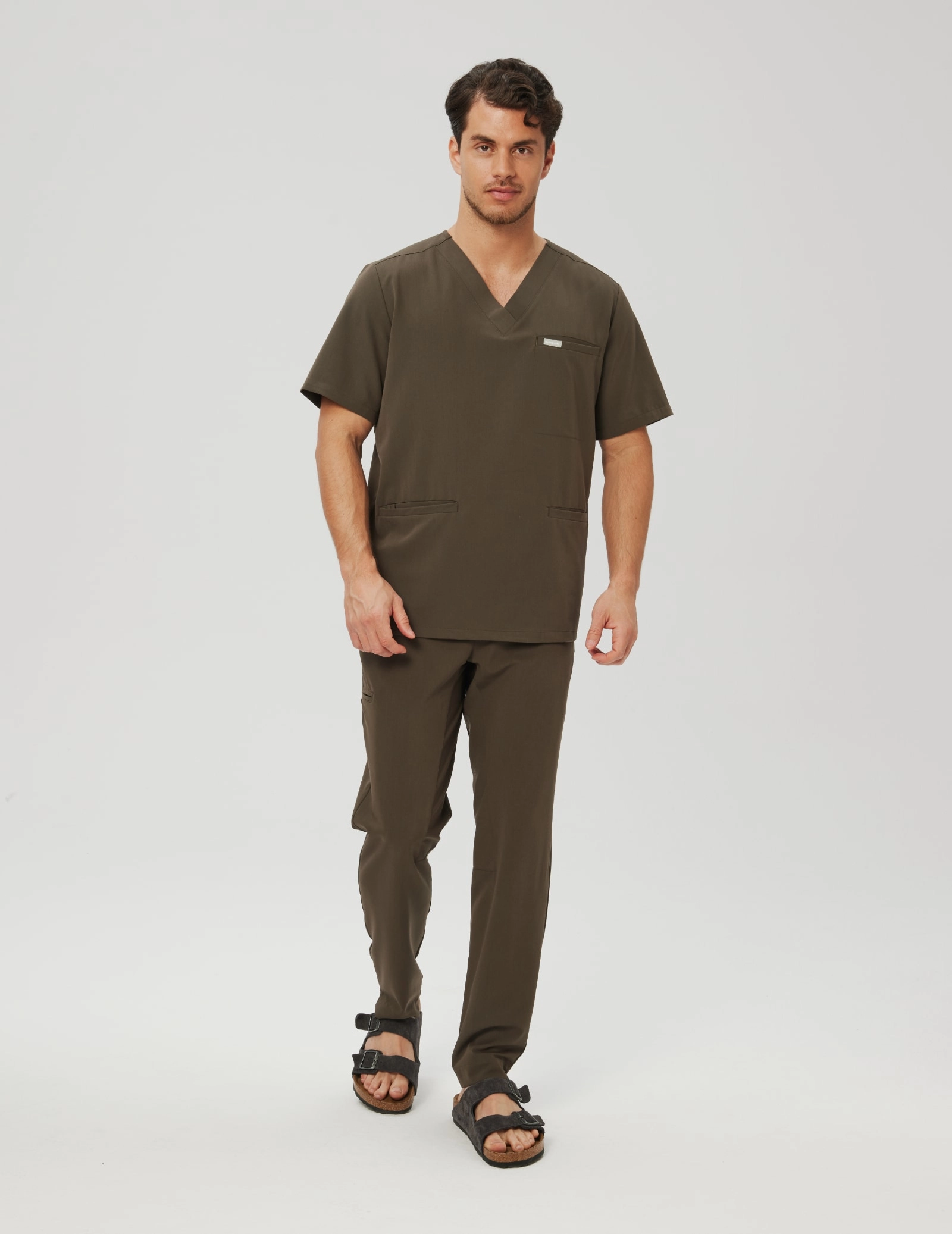 Casacca Medica Uomo Birbal - OLIVE NIGHT