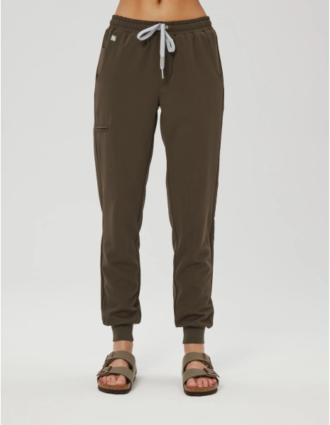 Pantaloni Medici Donna Jogger - OLIVE NIGHT