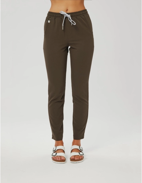 Pantaloni Medici Donna Basic - OLIVE NIGHT