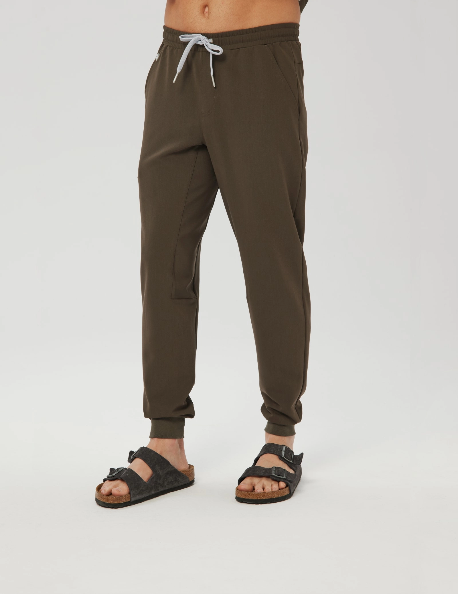 Pantaloni Medici Uomo Jogger - OLIVE NIGHT