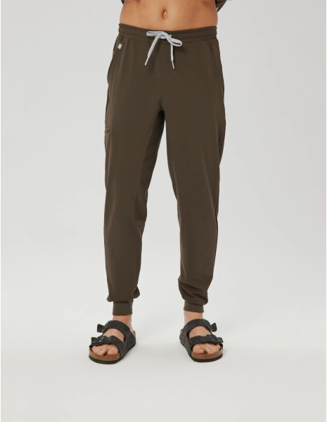 Pantaloni Medici Uomo Jogger - OLIVE NIGHT