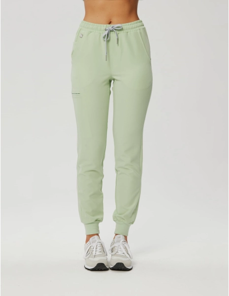 Pantaloni Medici Donna Jogger - MATCHA LATTE