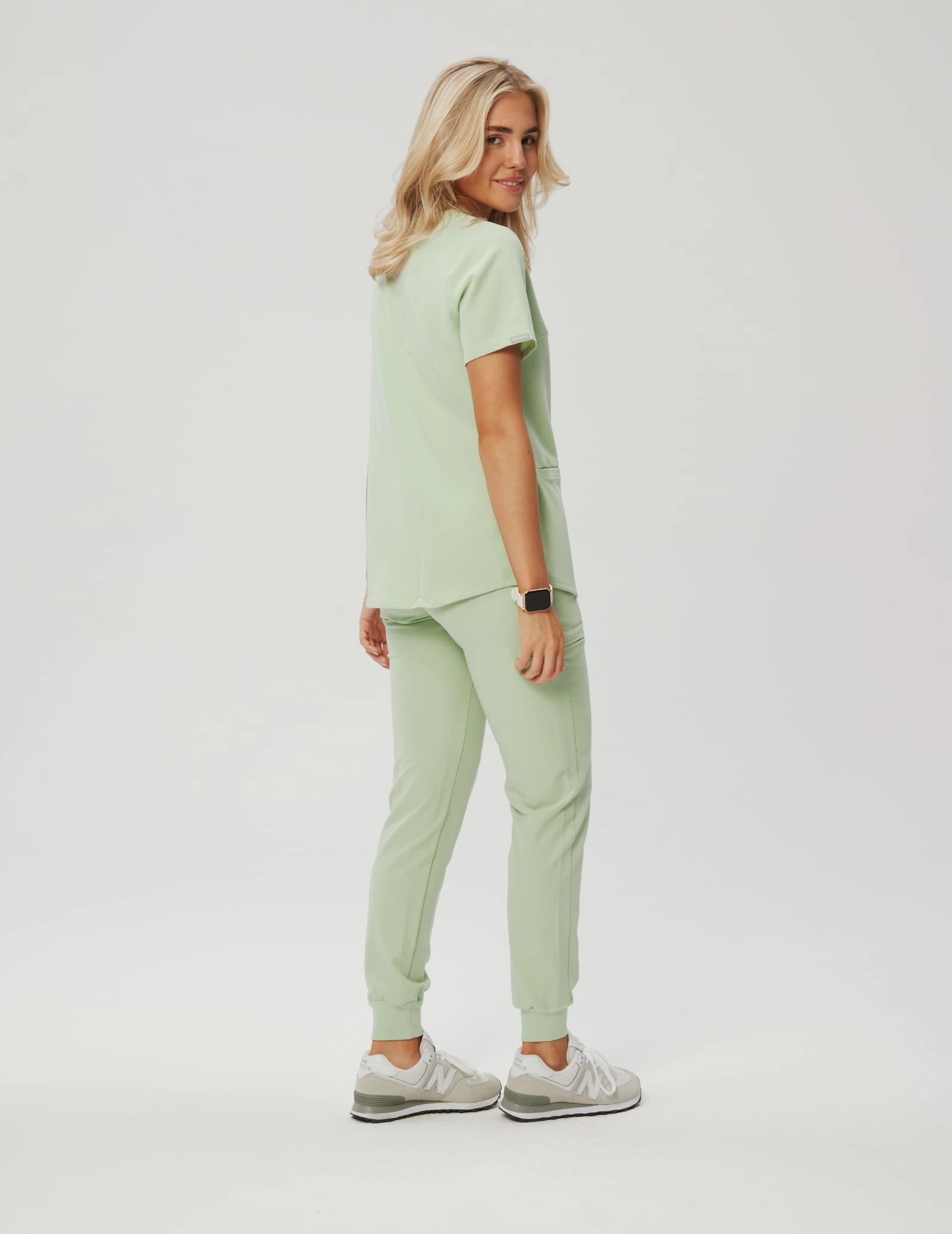Pantaloni Medici Donna Jogger - MATCHA LATTE