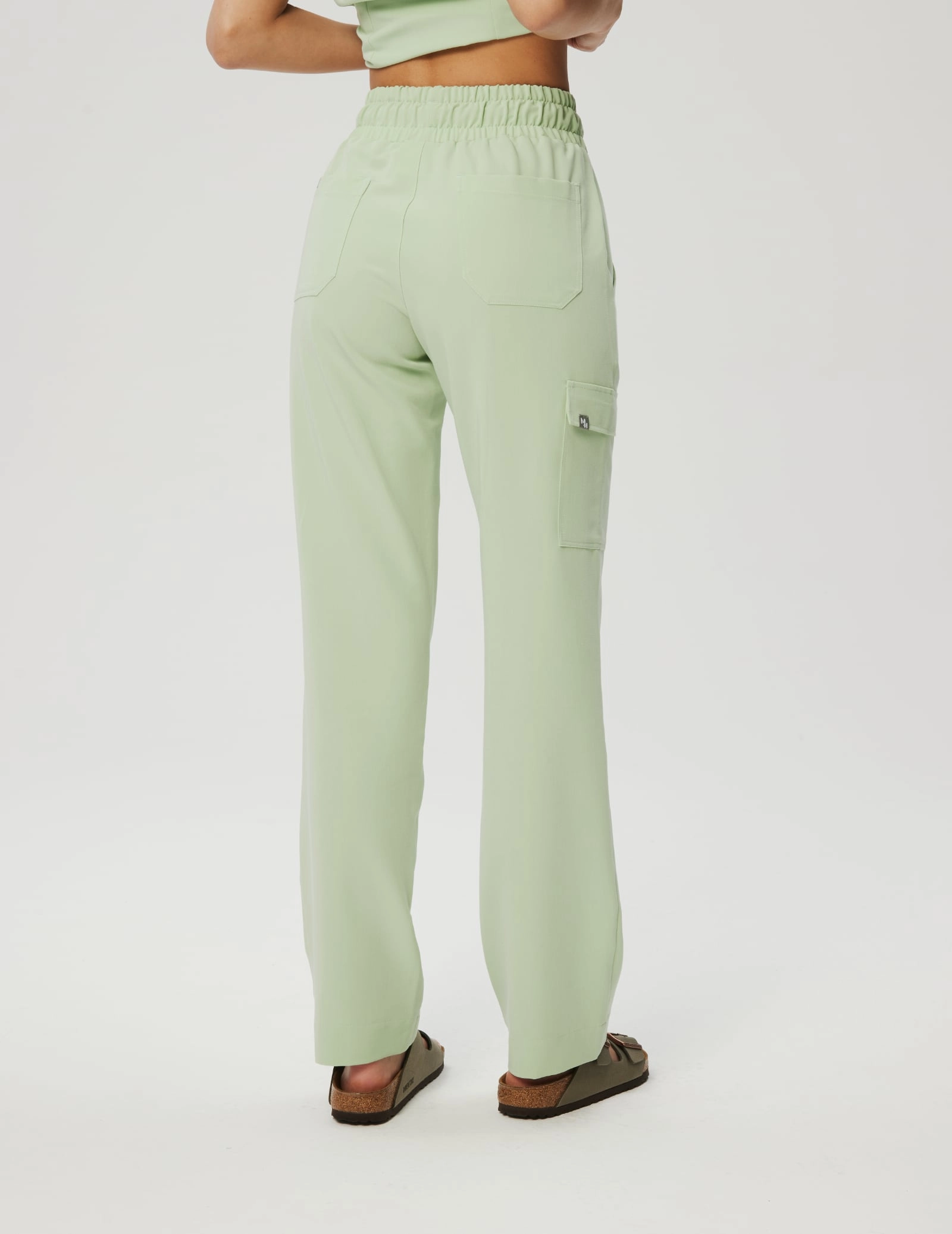 Pantaloni Medici Donna Yoga - MATCHA LATTE