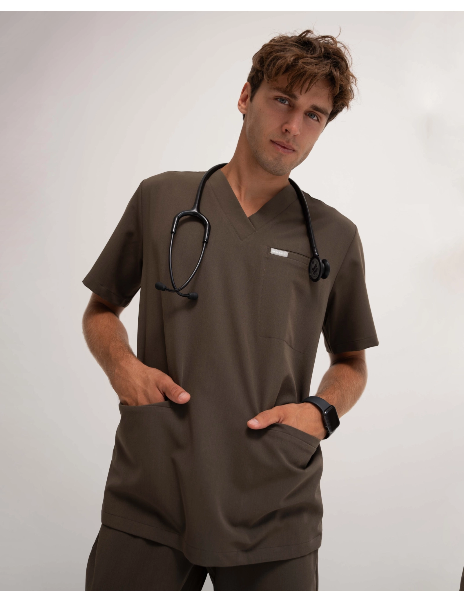 Casacca Medica Uomo Birbal - OLIVE NIGHT