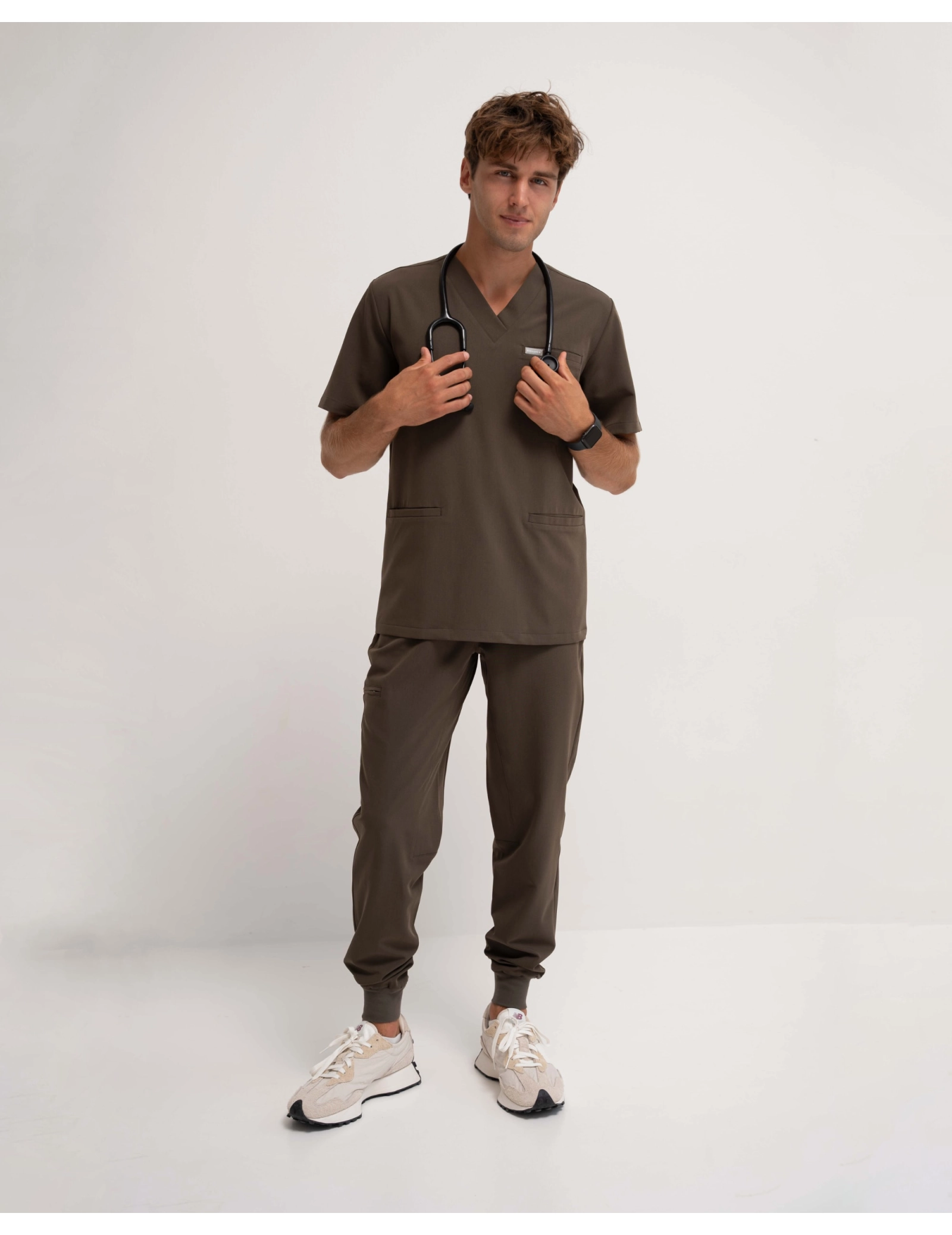 Casacca Medica Uomo Birbal - OLIVE NIGHT