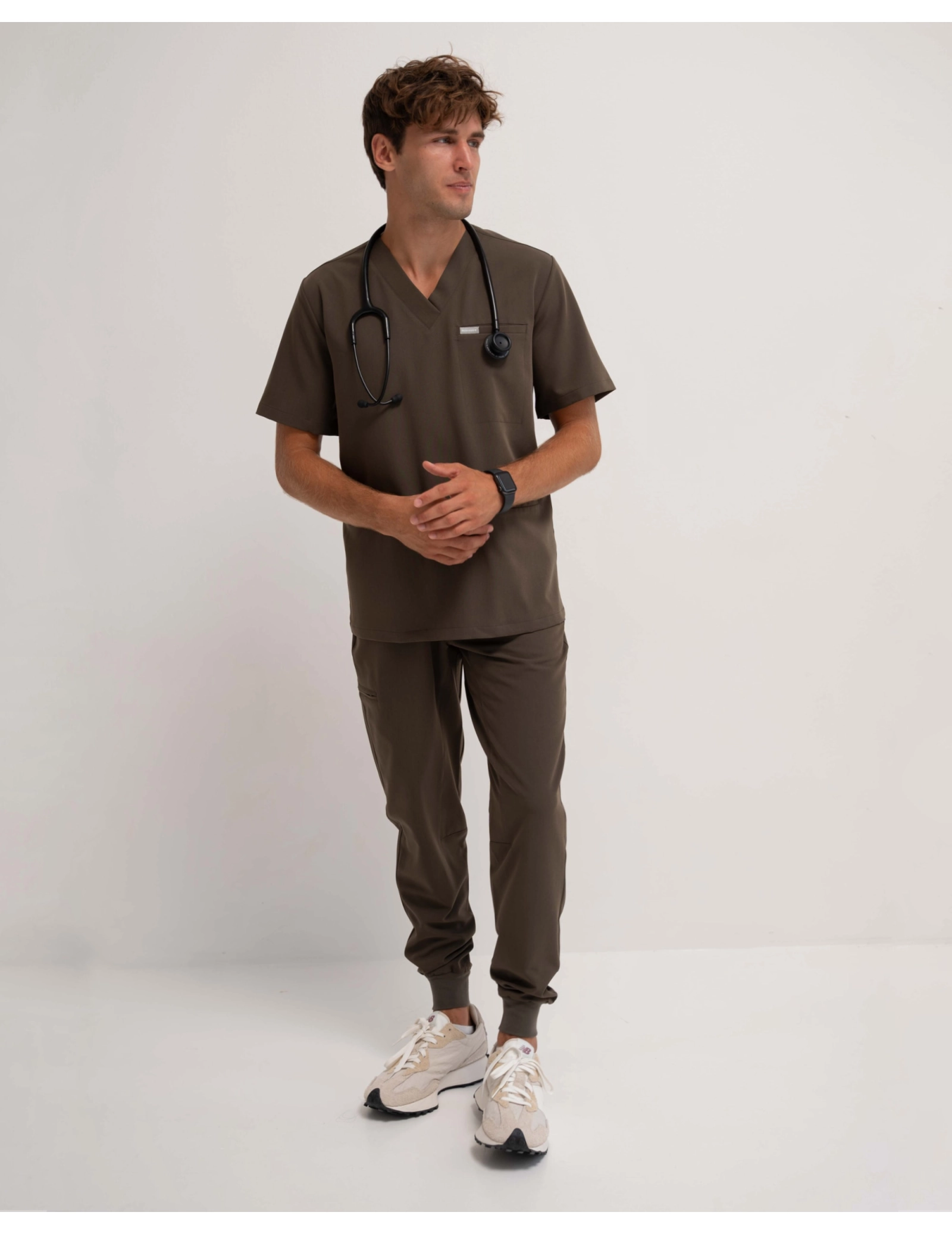 Casacca Medica Uomo Birbal - OLIVE NIGHT