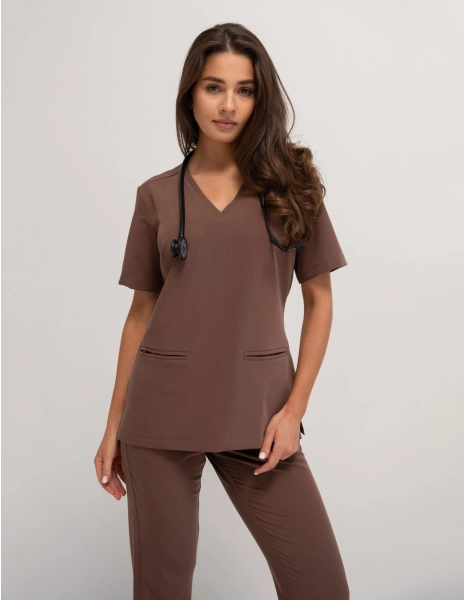 Casacca Medica Casy - MILKY BROWN