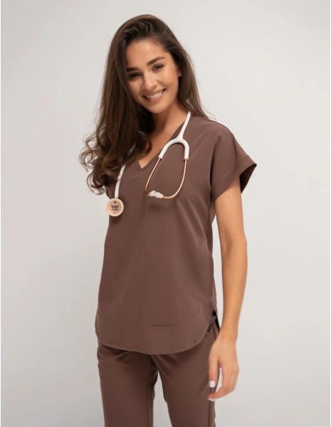 Casacca Medica Kendall - MILKY BROWN