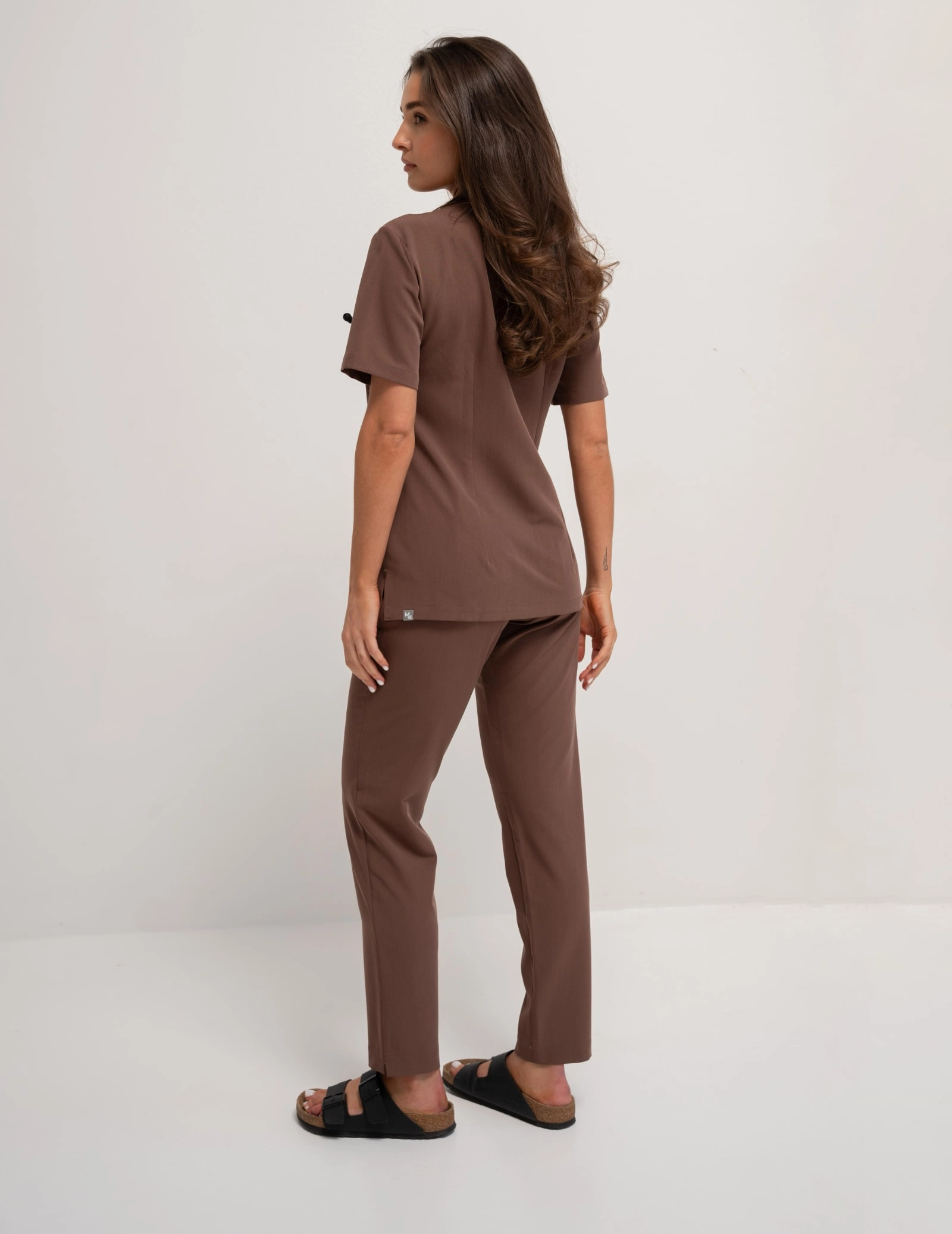 Pantaloni Medici Donna Basic – MILKY BROWN