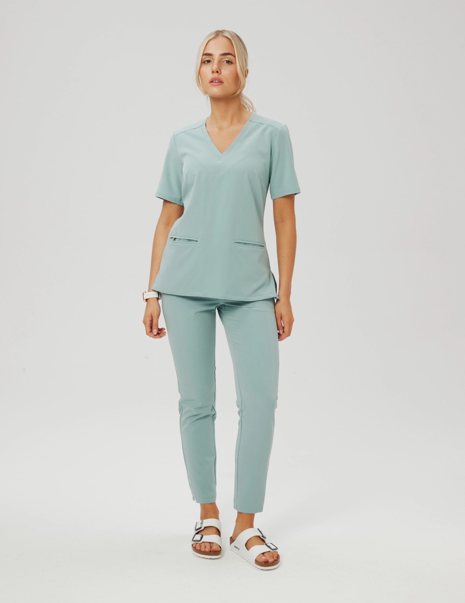Pantaloni Medici Donna Basic – ICE BLUE