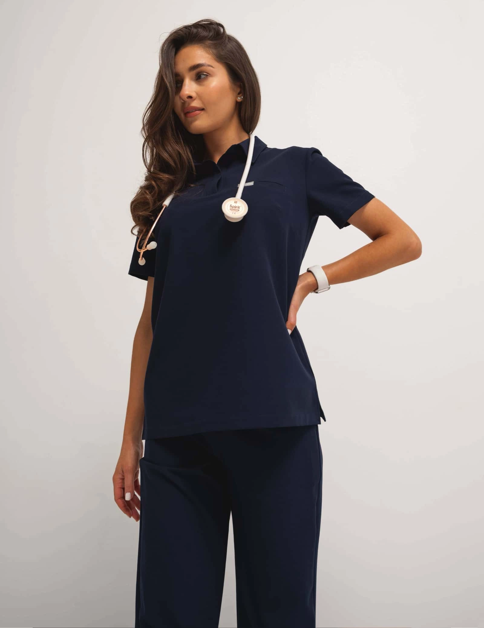 Casacca Medica Polo - Dark Navy