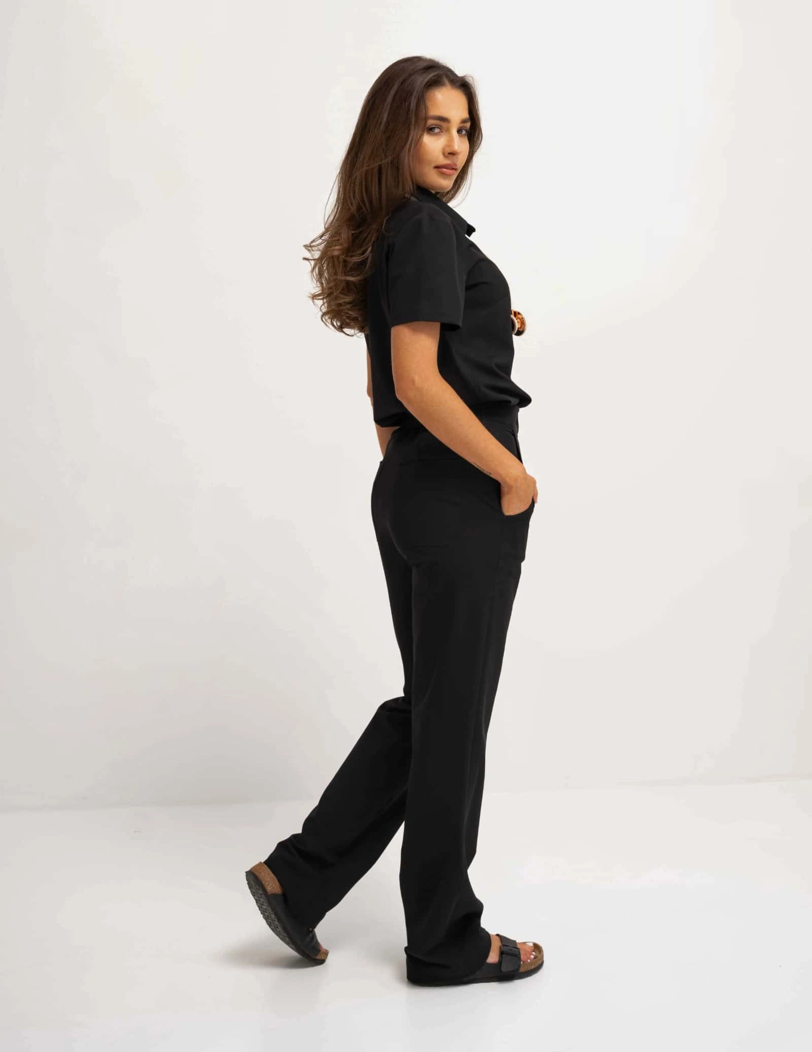 Pantaloni Medici Donna Tiffany - Black