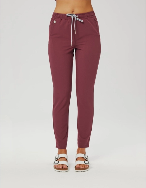 Pantaloni Medici Donna Basic – MULLED WINE