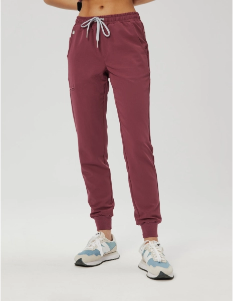 Pantaloni Medici Donna Jogger - MULLED WINE