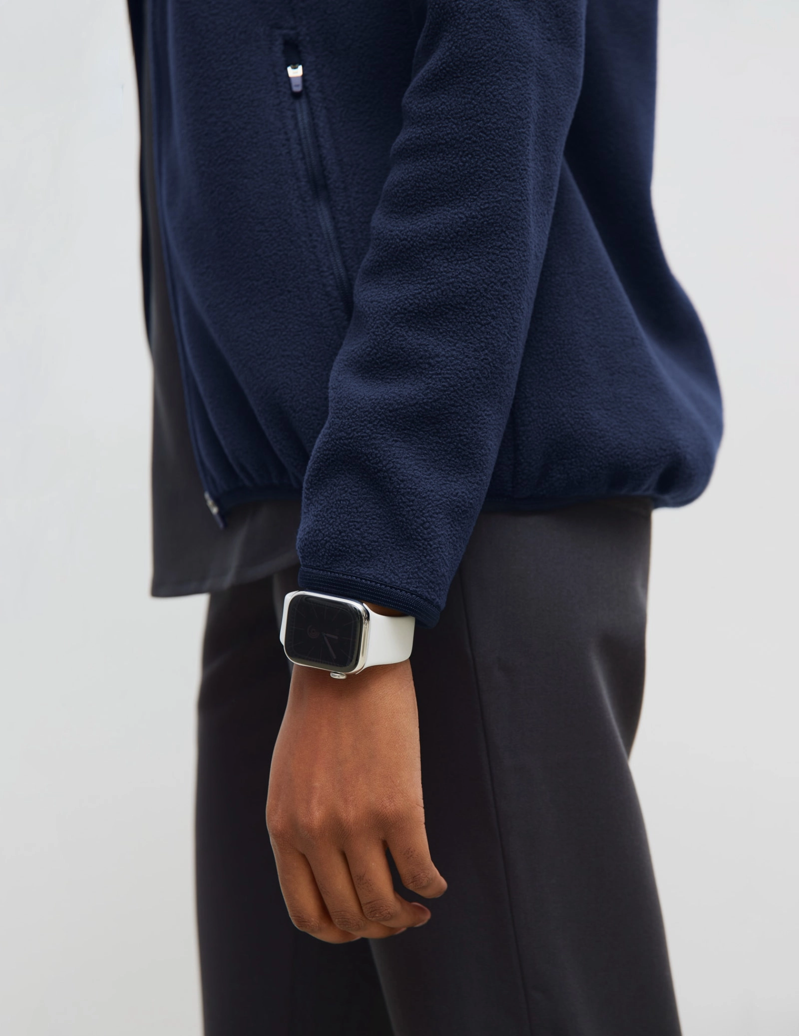 Giacca in Pile Donna COZY HEAT - DARK NAVY