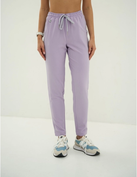 Pantaloni Medici Donna Basic - PURPLE HEATHER