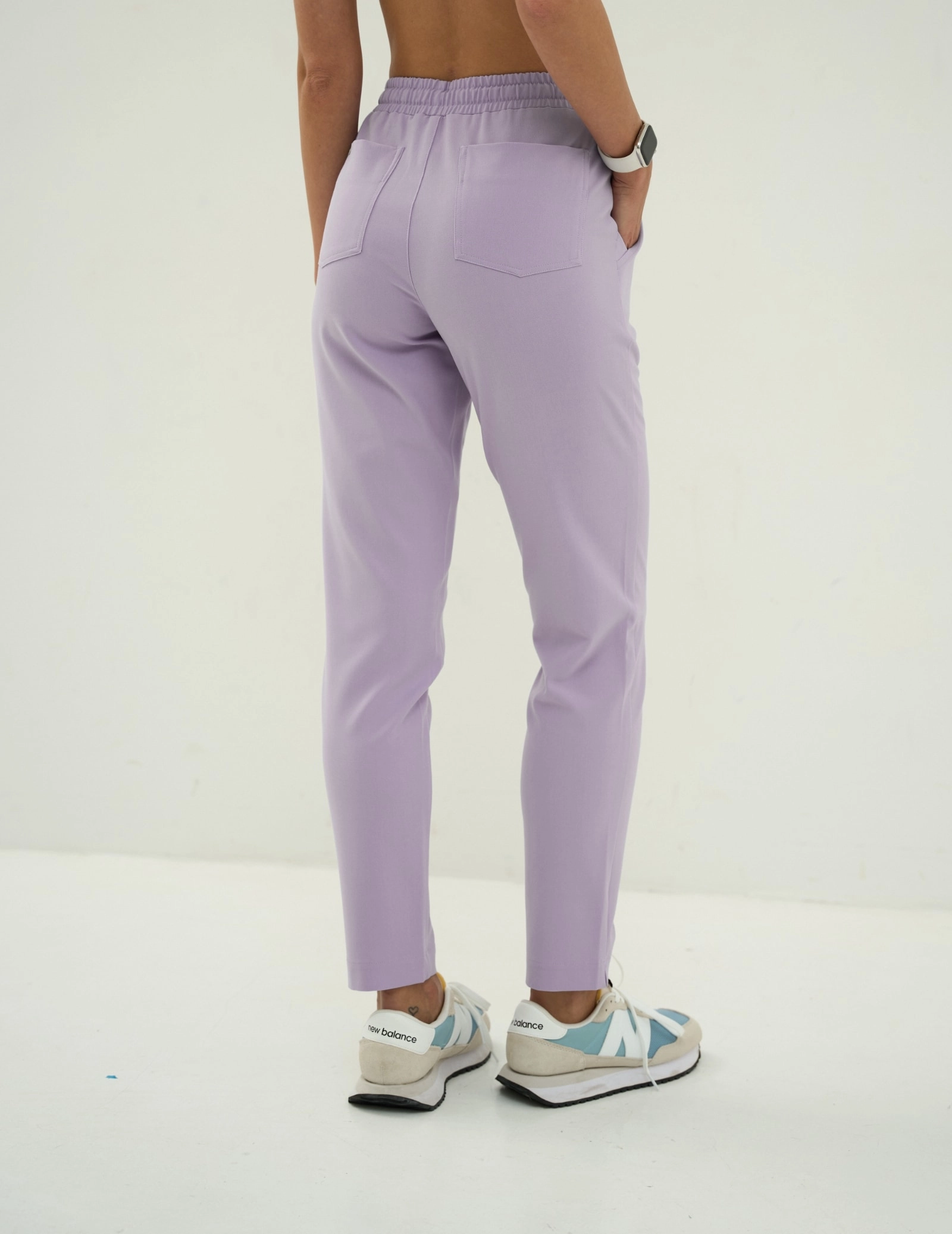 Pantaloni Medici Donna Basic - PURPLE HEATHER