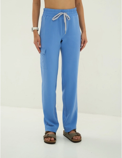 Pantaloni Medici Donna Yoga - MARINA BLUE