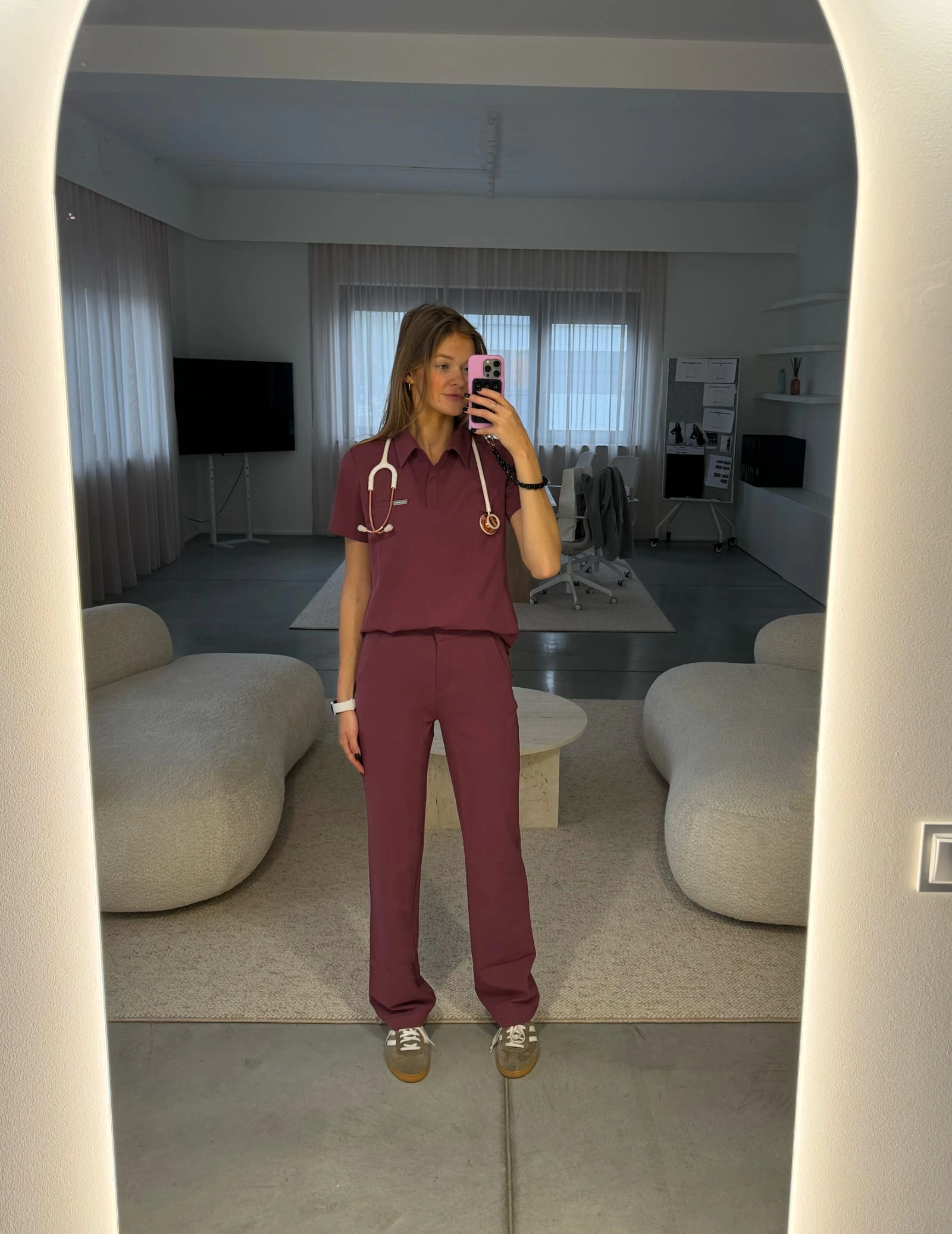 Casacca Medica Polo - MULLED WINE