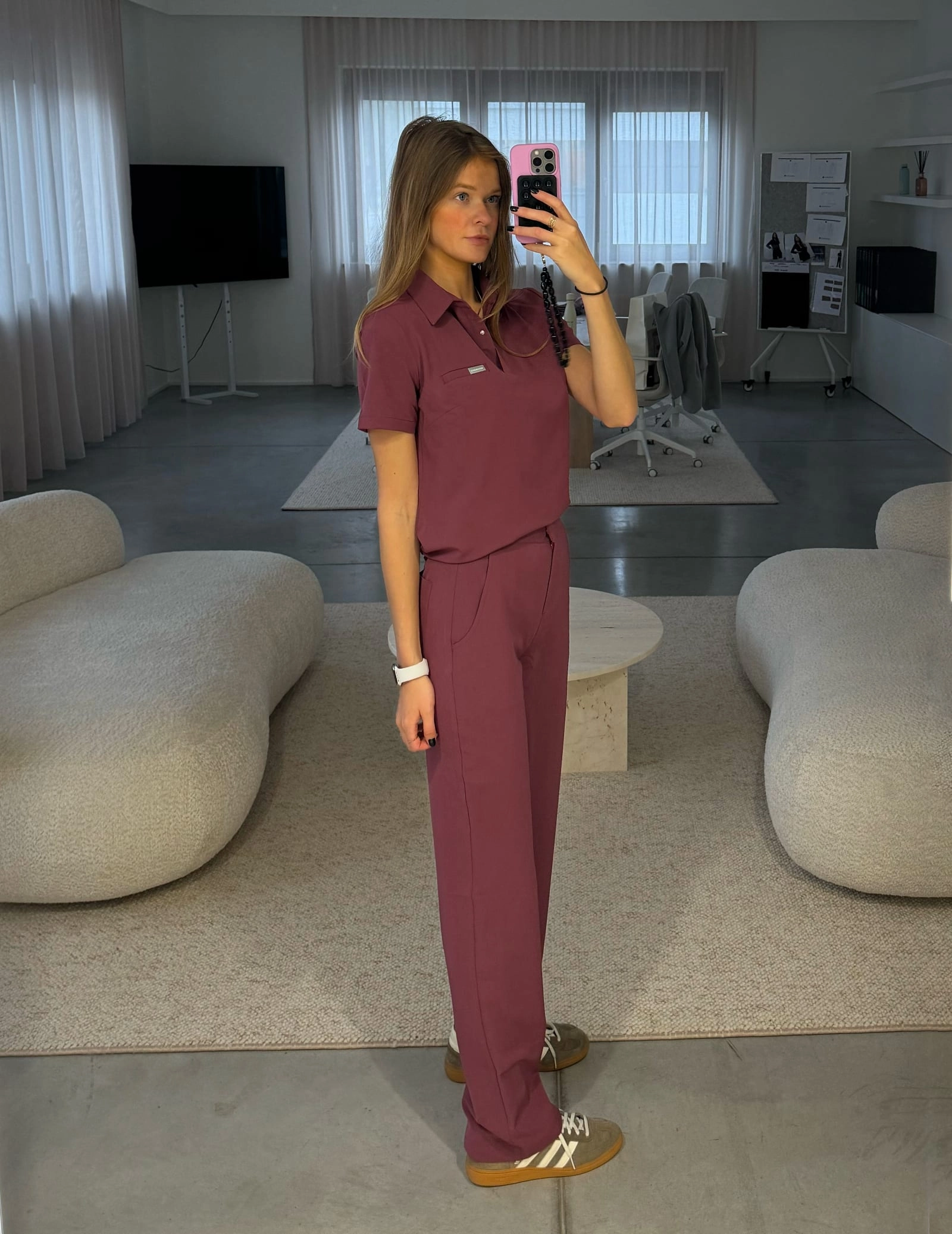 Casacca Medica Polo - MULLED WINE