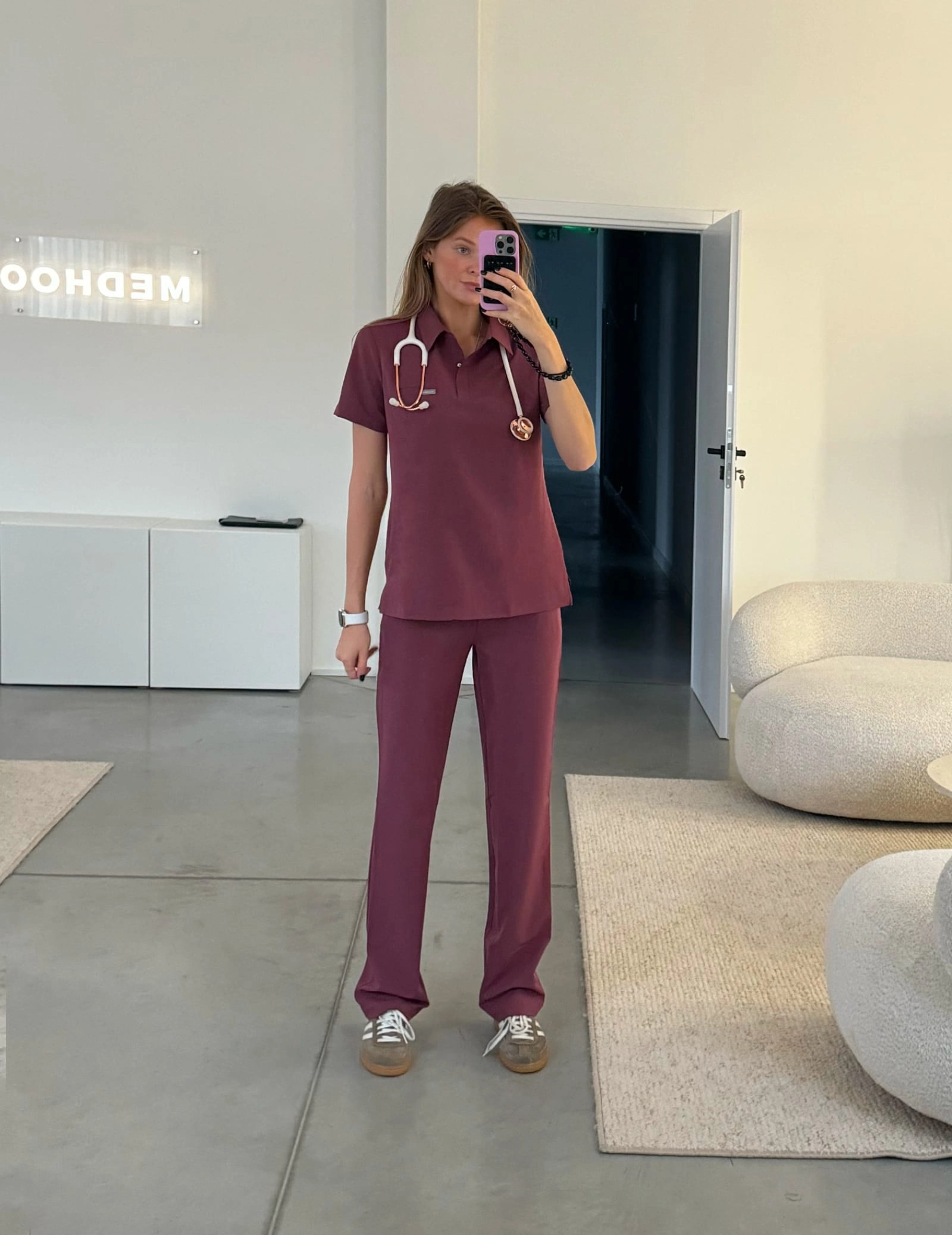 Pantaloni Medici Donna Tiffany - MULLED WINE