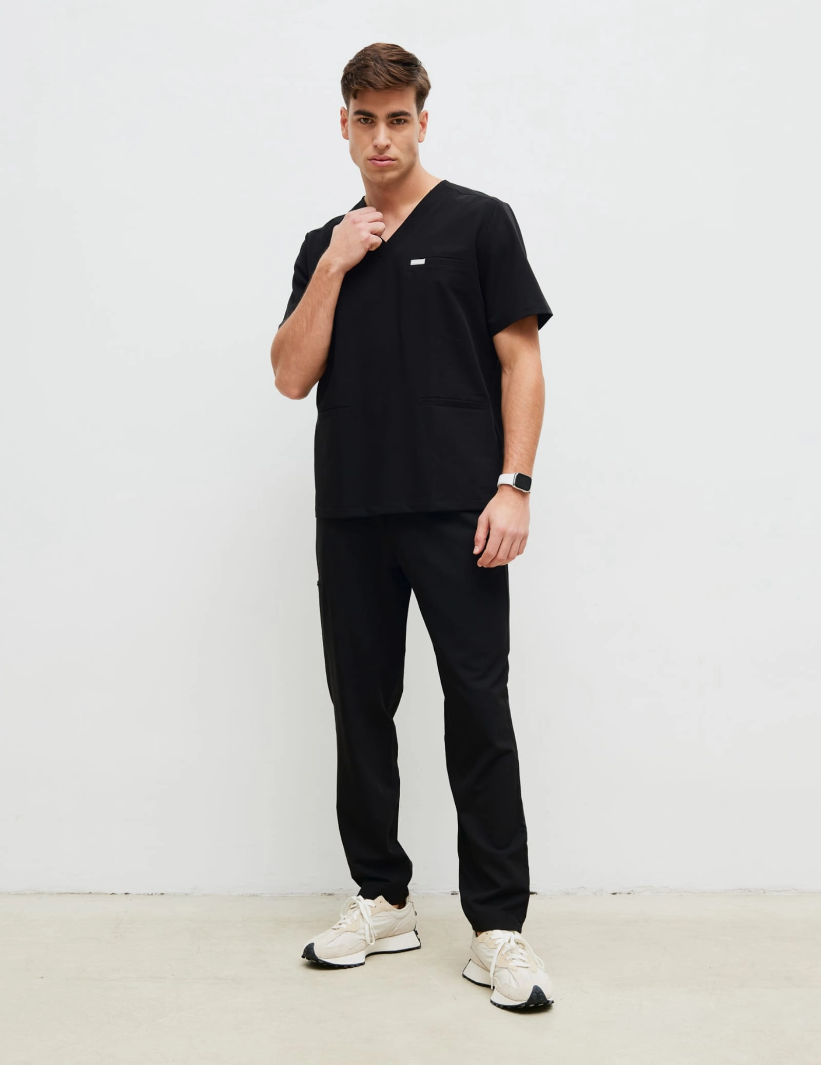 Casacca Medica Uomo Birbal - BLACK