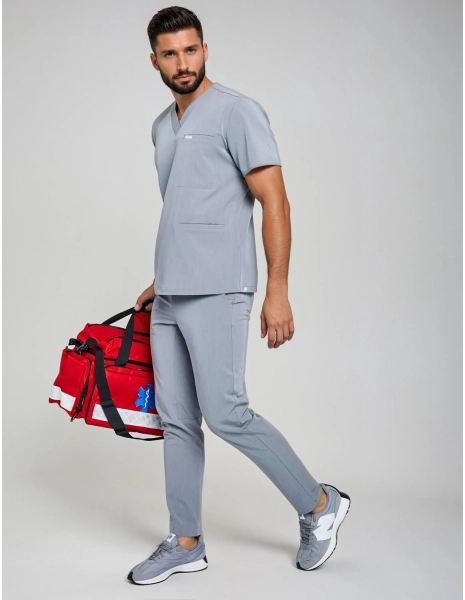 Pantaloni Medici Uomo Basic - SHARK GRAY