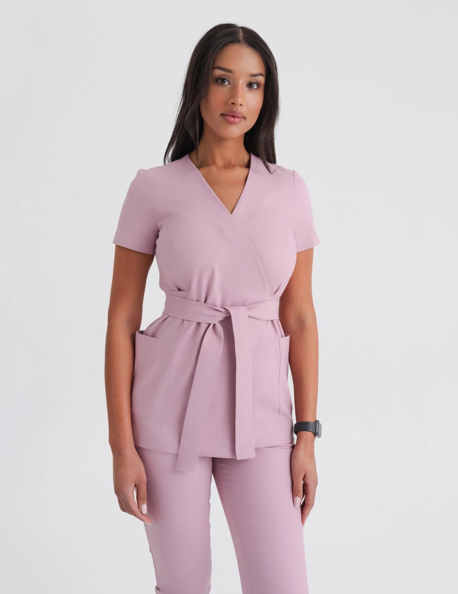 Casacca Medica con Lacci Auri - FRENCH PINK