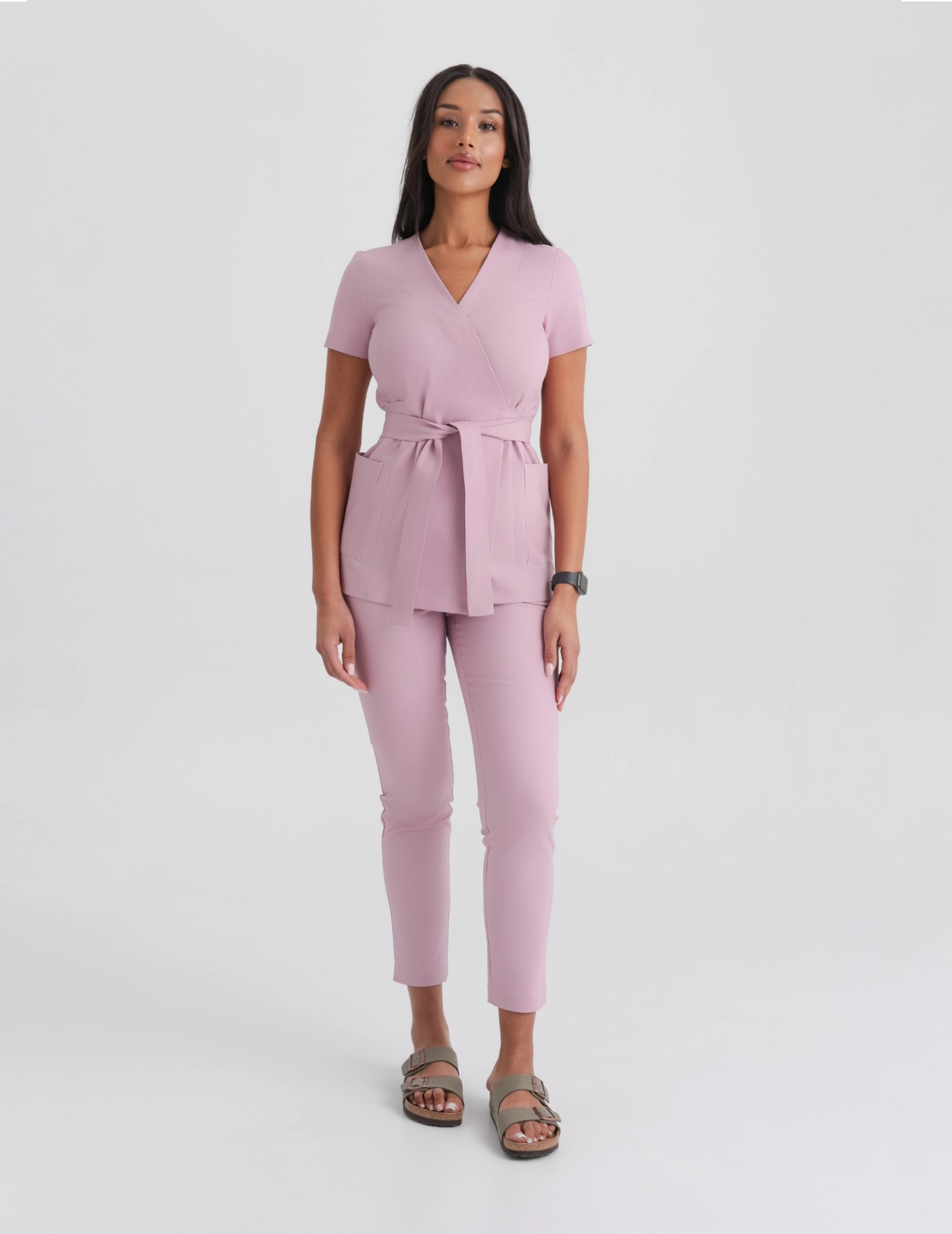 Casacca Medica con Lacci Auri - FRENCH PINK