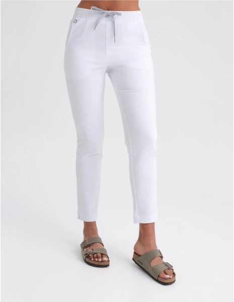 Pantaloni Medici Donna Basic - WHITE