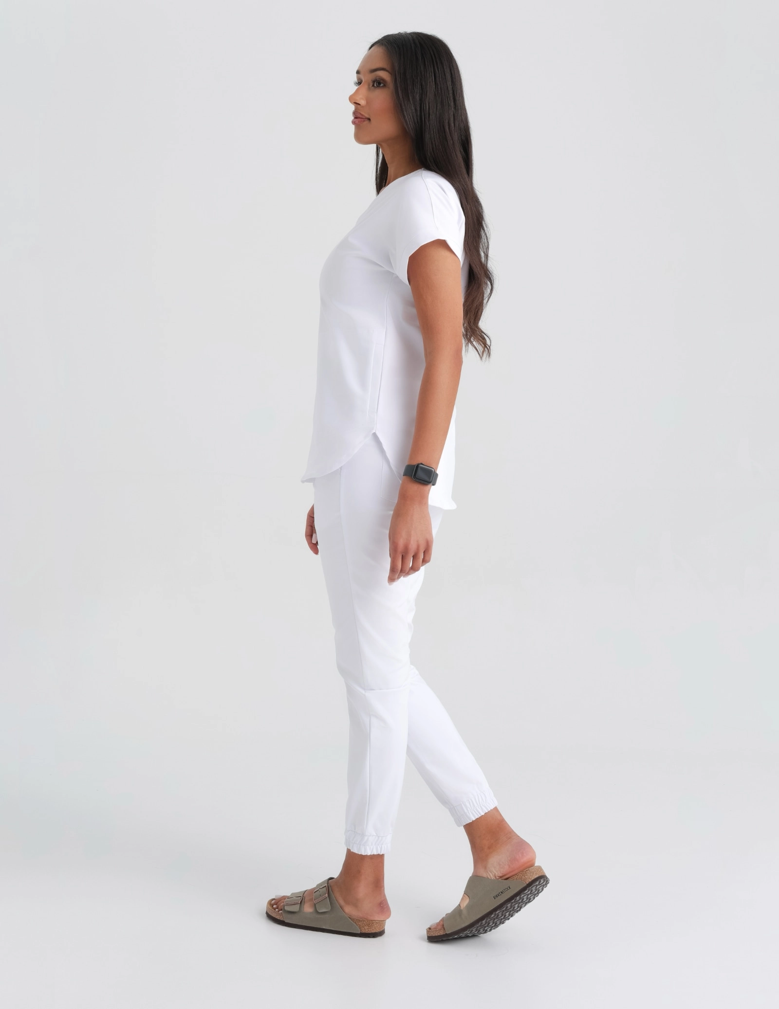 Pantaloni Medici Donna Jogger - WHITE