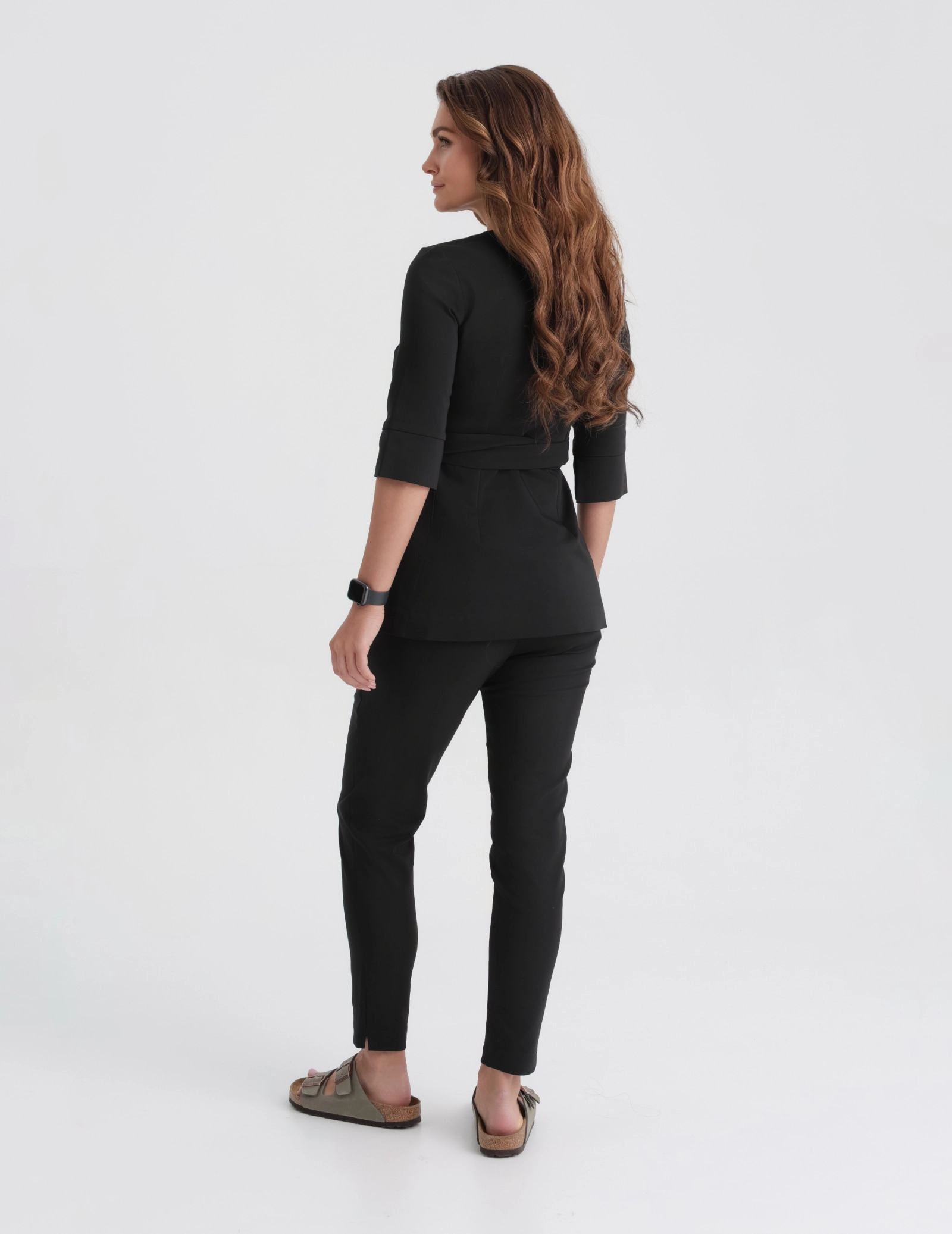 Pantaloni Medici Donna Slim Fit – TRUE BLACK