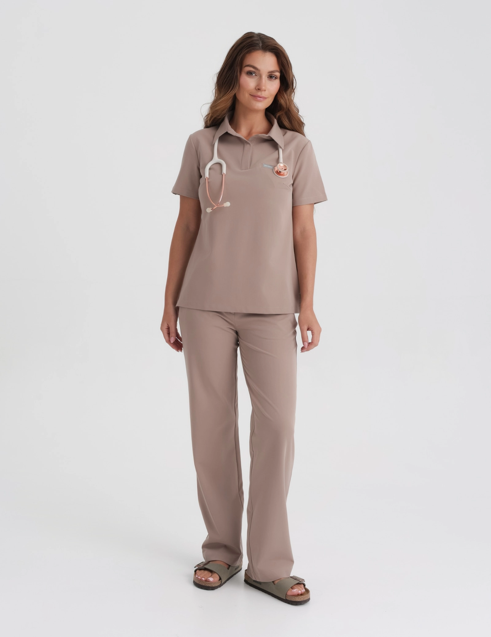 Casacca Medica Polo - BEIGE
