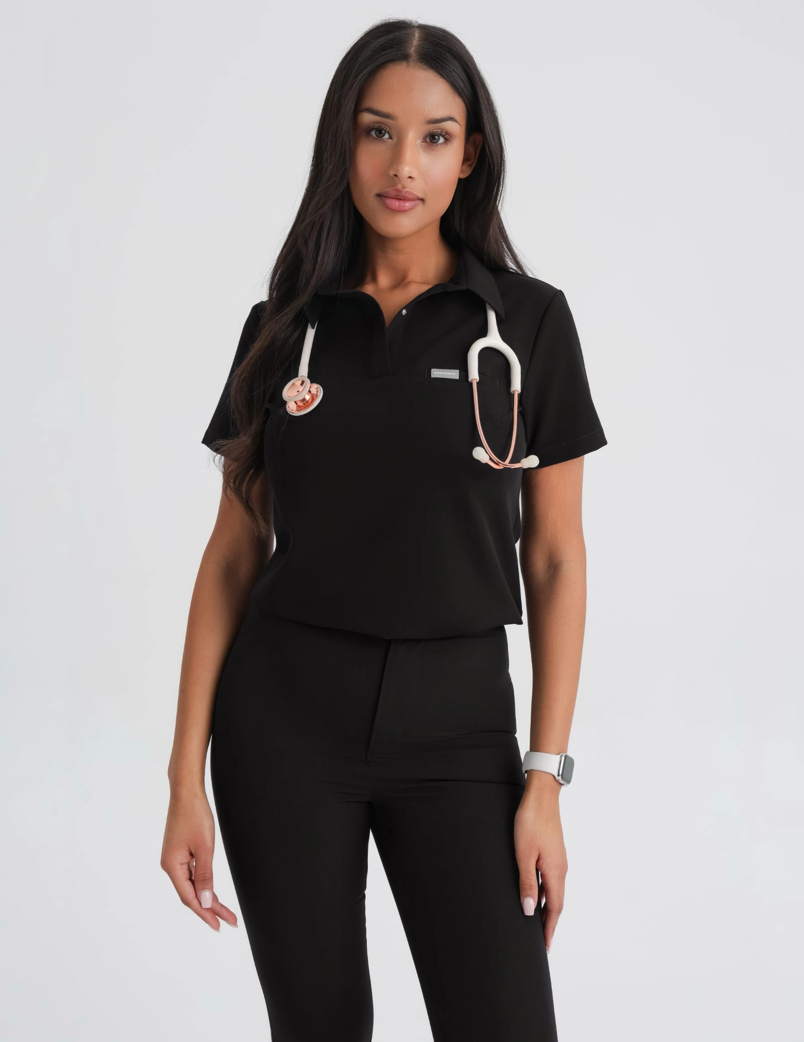 Casacca Medica Polo - BLACK