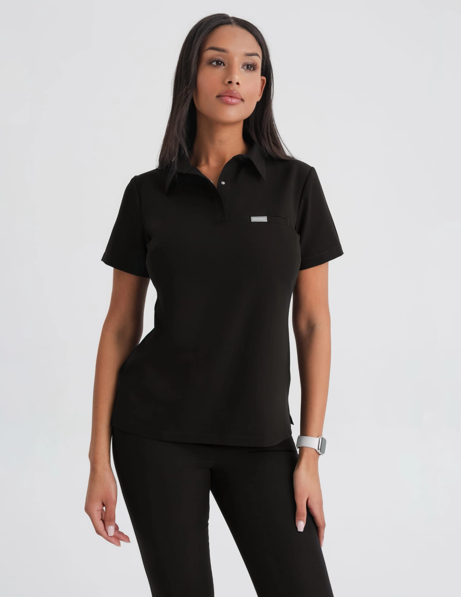 Casacca Medica Polo - BLACK