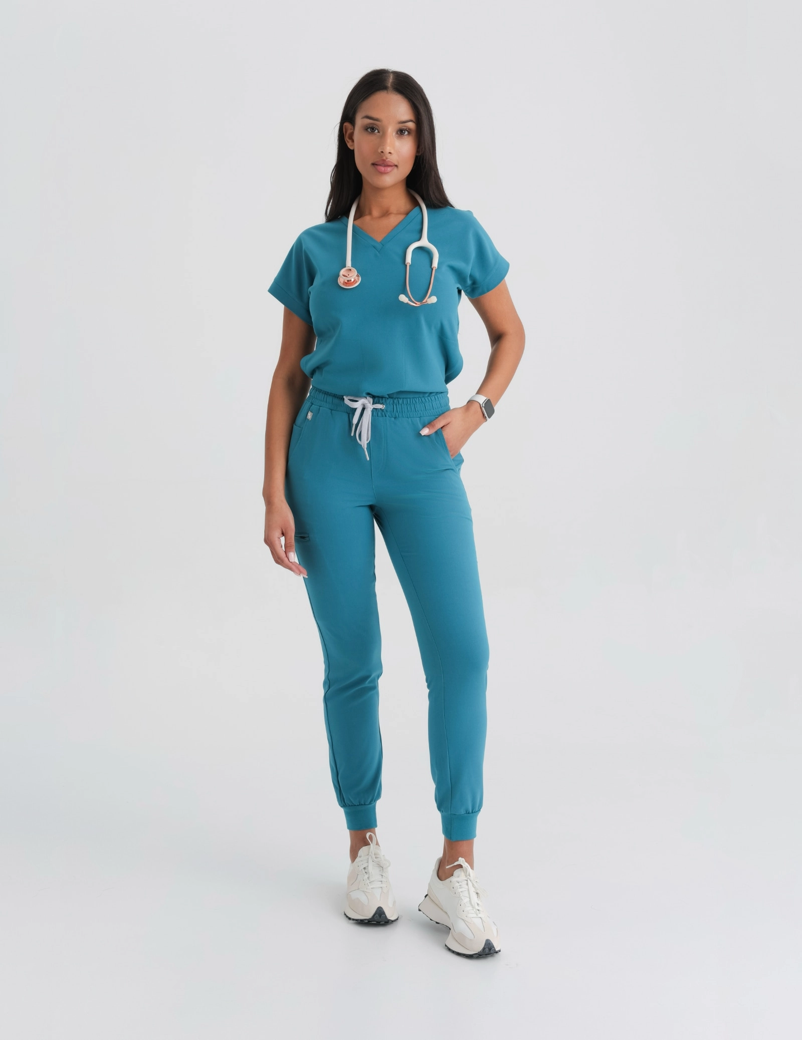 Pantaloni Medici Donna Jogger - OCEAN BLUE