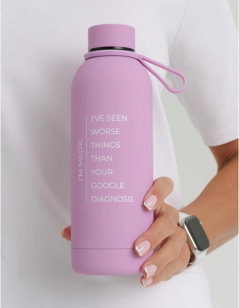 Bottiglia Termica Mojo "I'm medic"- ULTRA PINK